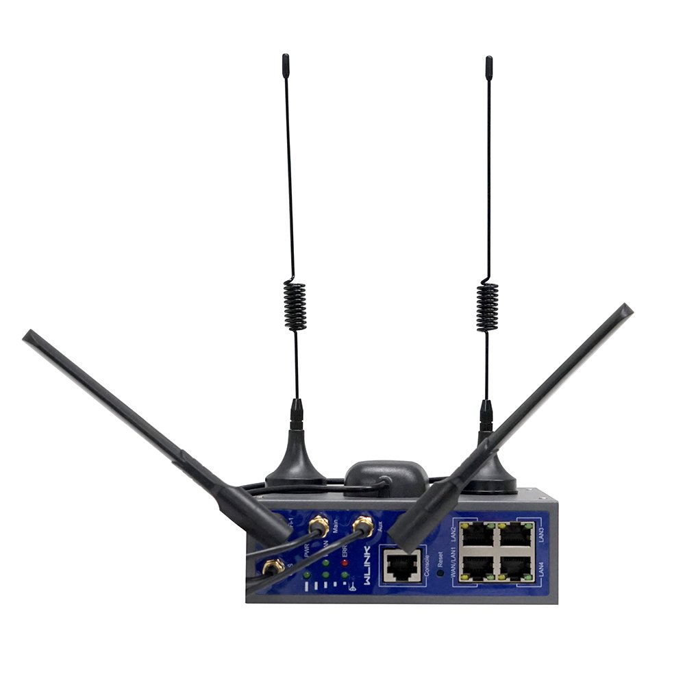 WLINK G510 3G/4G/LTE M2M Industrial Router Gigabit RS232/RS485 2.4G 5.8G dual band wifi